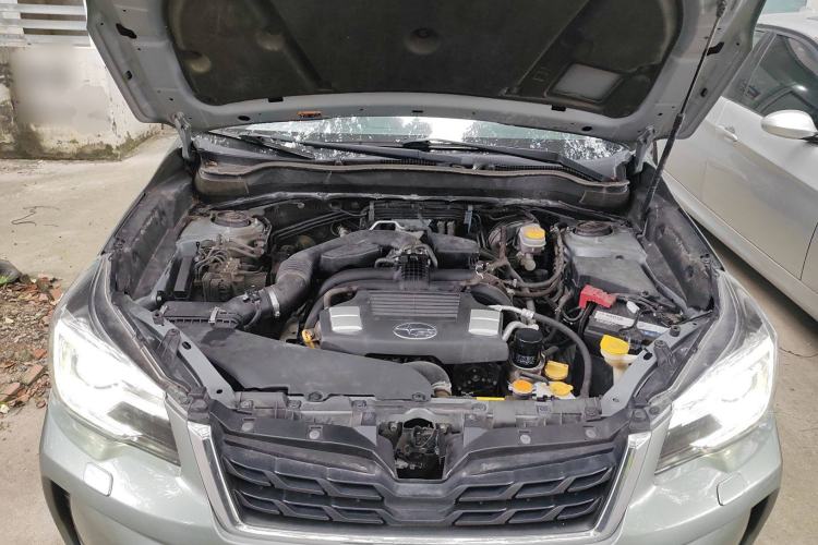 Used Subaru Forester 2018 2.5i Prestige Navigation Version with EyeSight Engine Bay