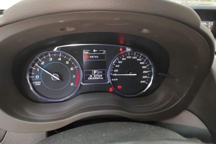 Used Subaru Forester 2018 2.0i Luxury Navigation Edition Instrument Cluster