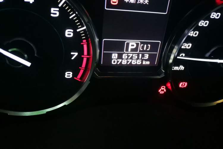 Used Subaru Forester 2018 2.0i Fashion Navigation Edition Odometer Close Up
