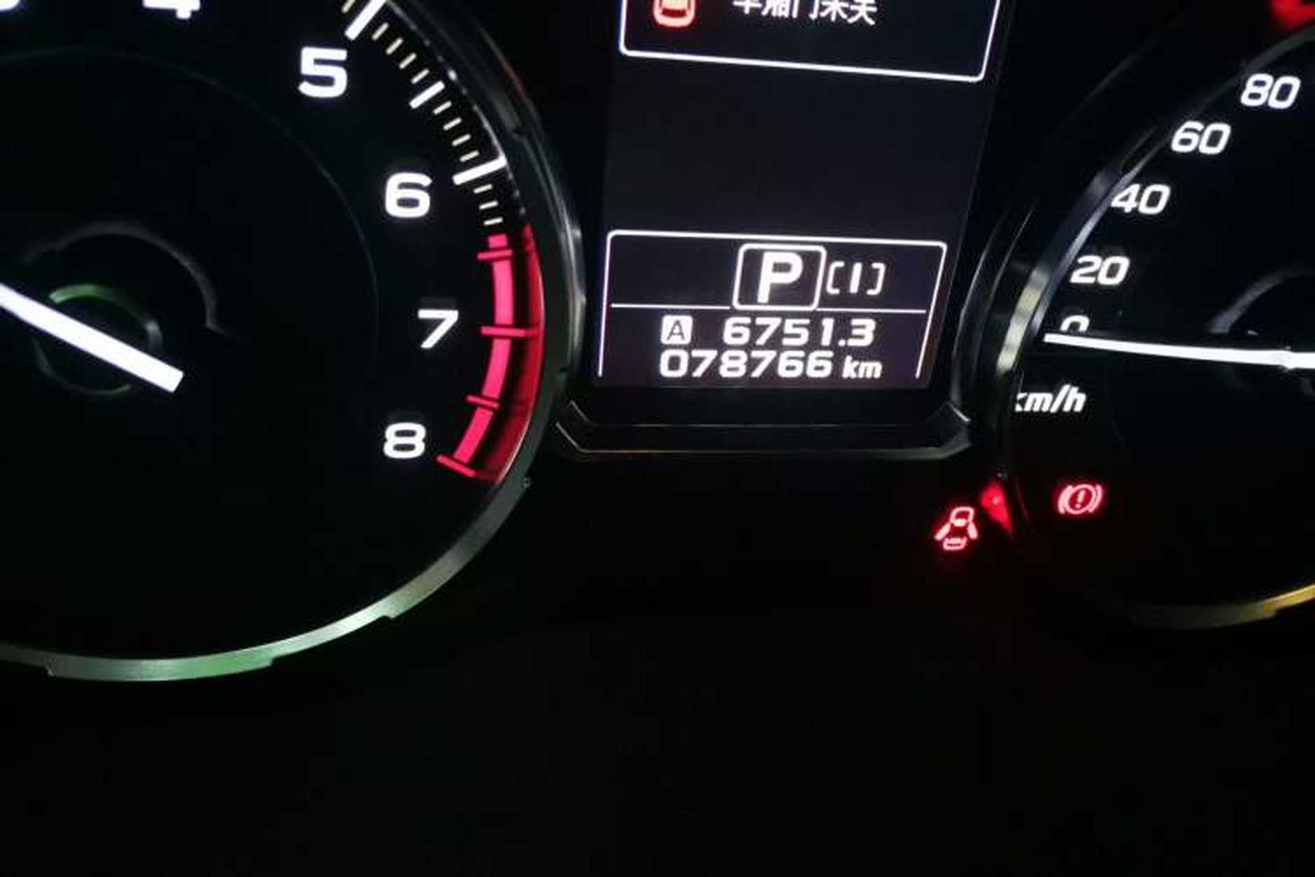 Used Subaru Forester 2018 2.0i Fashion Navigation Edition Odometer Close Up