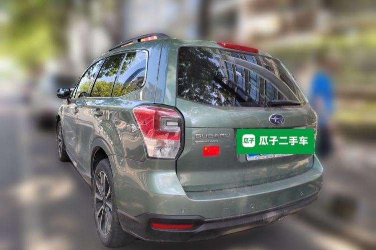 Used Subaru Forester 2018 2.0i Luxury Navigation Edition Rear Left 45 Deg