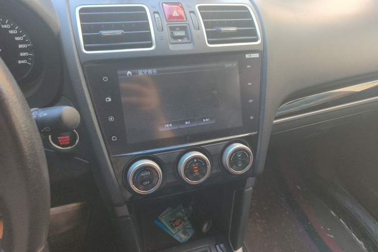 Used Subaru Forester 2018 2.0i Luxury Navigation Edition Audio And AC Panel