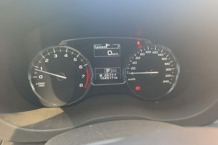 Used Subaru Forester 2018 2.0i Luxury Navigation Edition Odometer Close Up