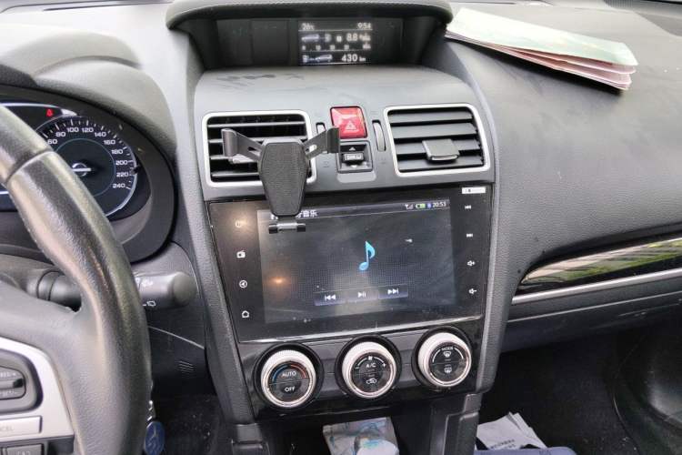 Used Subaru Forester 2018 2.0i Luxury Navigation Edition Audio And AC Panel