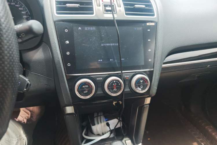 Used Subaru Forester 2018 2.5i Luxury Navigation Edition Audio And AC Panel