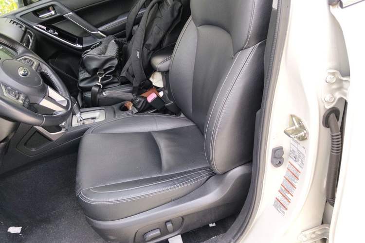Used Subaru Forester 2018 2.0i Luxury Navigation Edition Left Front Seat