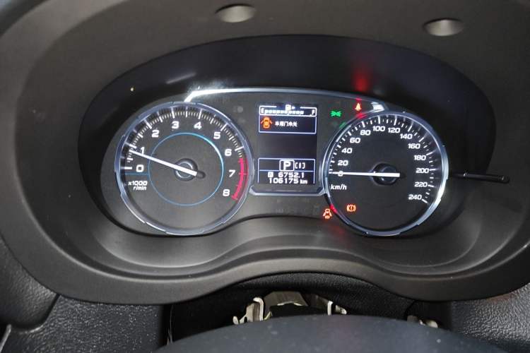 Used Subaru Forester 2018 2.0i Fashion Navigation Edition Odometer Close Up