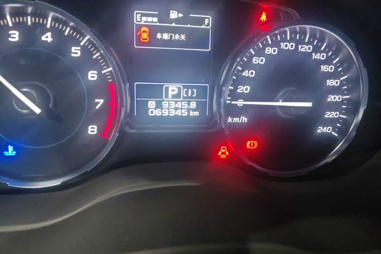 Used Subaru Forester 2018 2.0i Fashion Navigation Edition Odometer Close Up