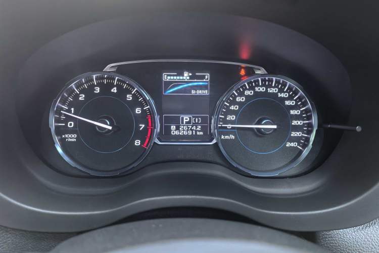 Used Subaru Forester 2018 2.0i Fashion Navigation Edition Odometer Close Up