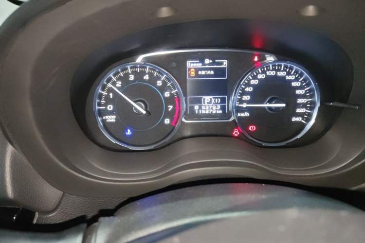 Used Subaru Forester 2018 2.0i Luxury Navigation Edition Odometer Close Up