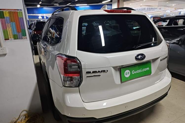 Used Subaru Forester 2018 2.0i Luxury Navigation Edition Rear Left 45 Deg