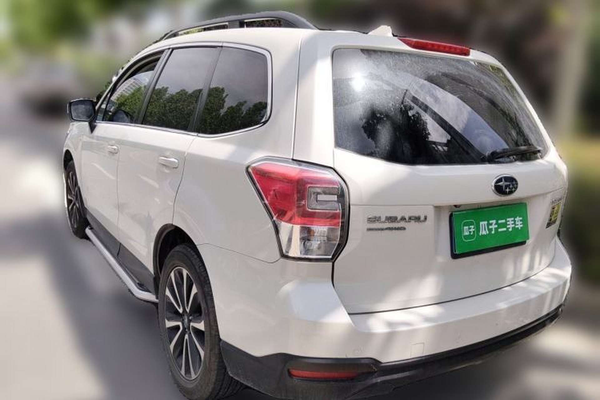 Used Subaru Forester 2018 2.0i Luxury Navigation Edition Rear Left 45 Deg
