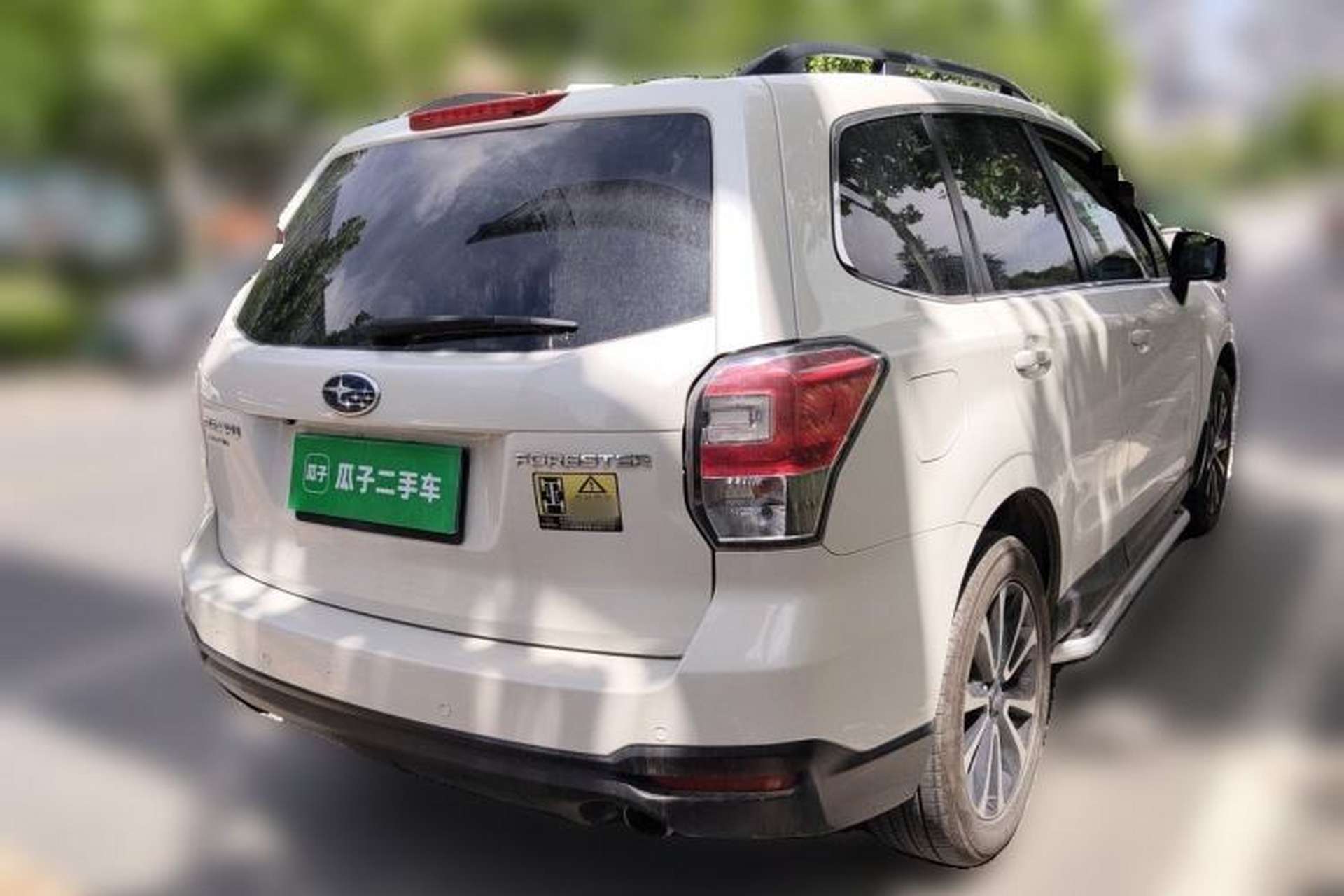 Used Subaru Forester 2018 2.0i Luxury Navigation Edition Rear Right 45 Deg