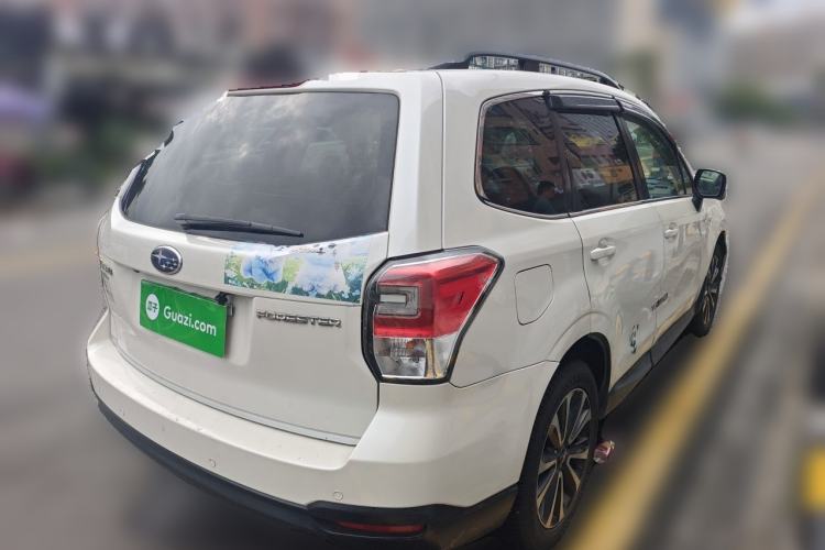 Used Subaru Forester 2018 2.0i Luxury Navigation Edition Rear Right 45 Deg