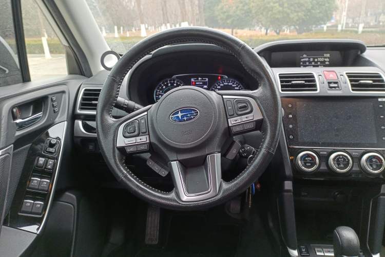 Used Subaru Forester 2018 2.5i Luxury Navigation Edition with EyeSight Steering Wheel