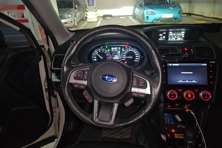 Used Subaru Forester 2018 2.5i Luxury Navigation Edition with EyeSight Steering Wheel