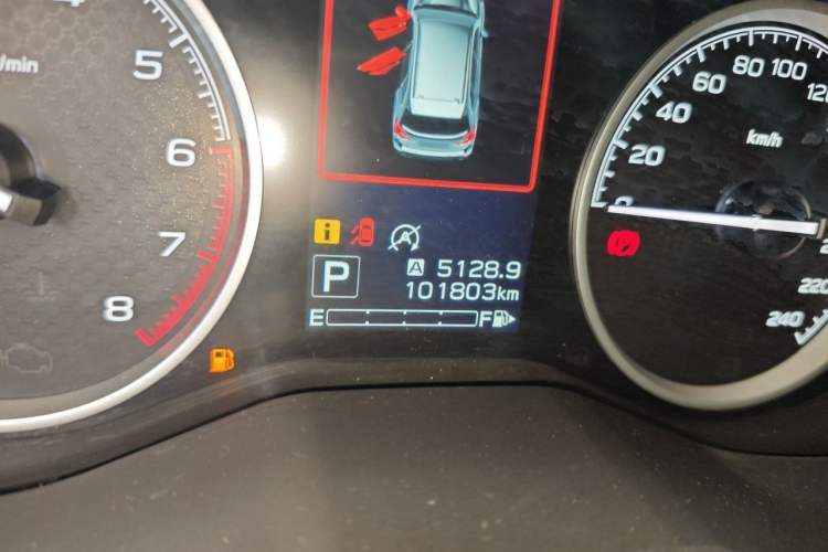 Used Subaru Forester 2019 2.0i Luxury Edition EyeSight China V-standard Odometer Close Up