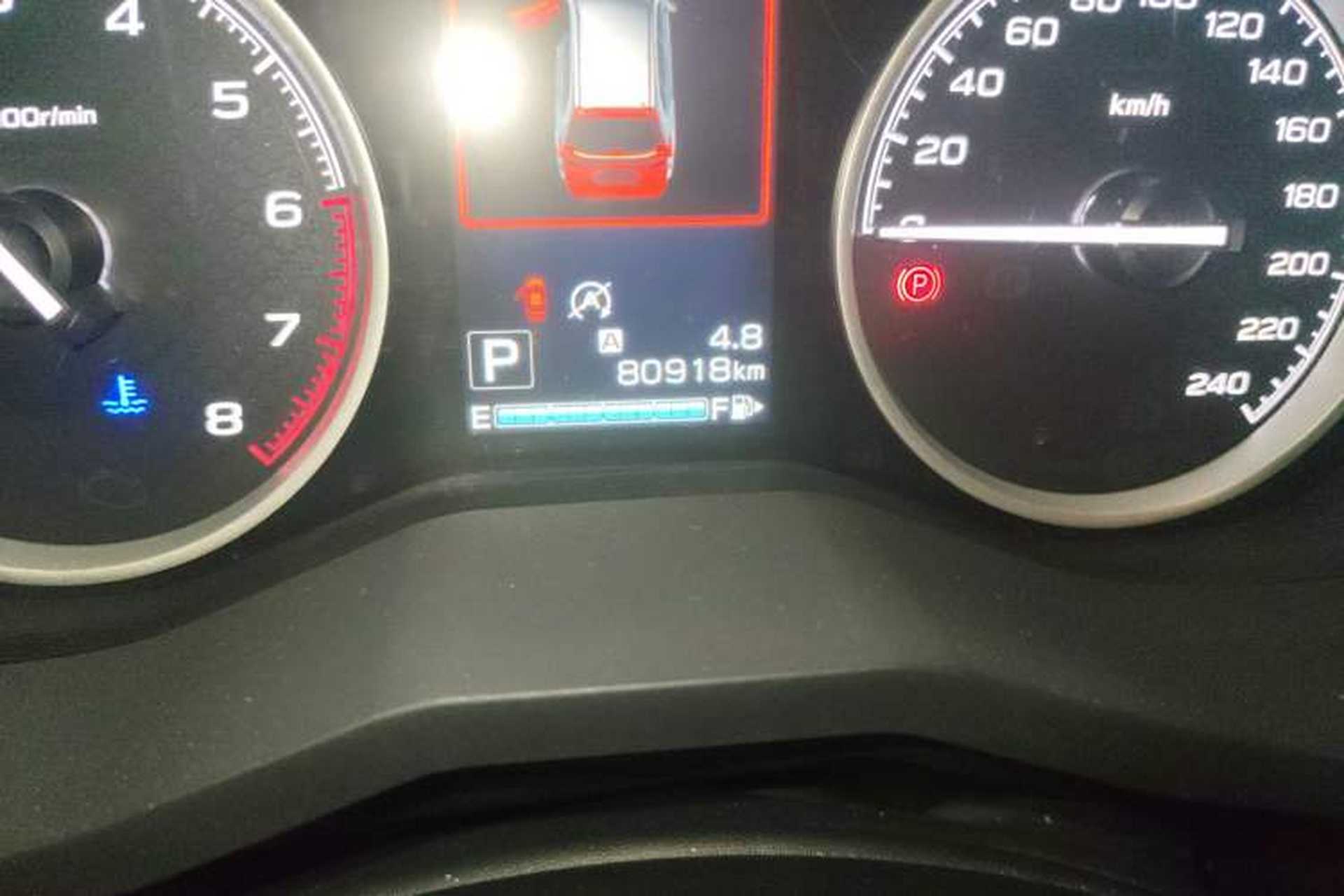 Used Subaru Forester 2019 2.0i Luxury Edition EyeSight Odometer Close Up