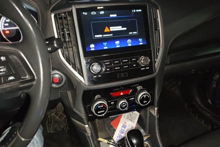 Used Subaru Forester 2019 2.0i Luxury Edition EyeSight Audio And AC Panel