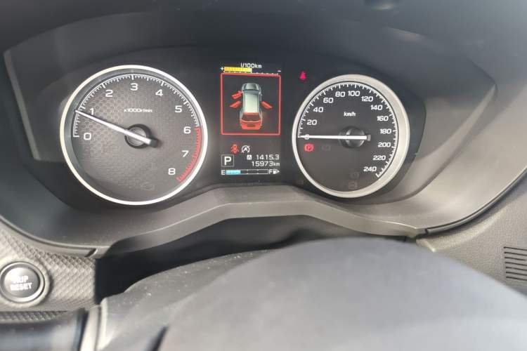 Used Subaru Forester 2019 2.0i Luxury Edition EyeSight Odometer Close Up