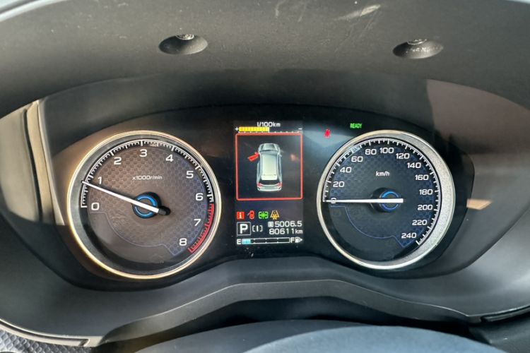 Used Subaru Forester 2019 2.0i Smart Engine Flagship Edition EyeSight Odometer Close Up