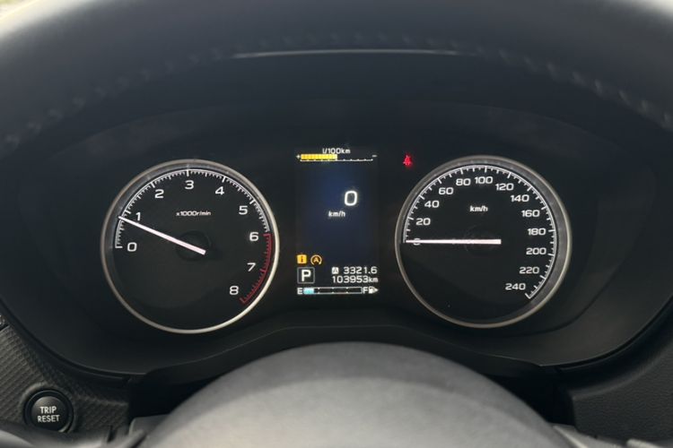 Used Subaru Forester 2019 2.0i Luxury Edition EyeSight Odometer Close Up