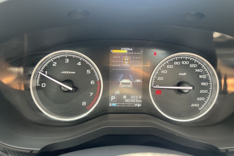 Used Subaru Forester 2019 2.0i Luxury Edition EyeSight Odometer Close Up