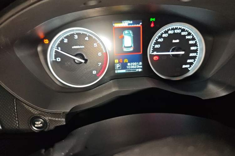 Used Subaru Forester 2019 2.0i Luxury Edition EyeSight Odometer Close Up