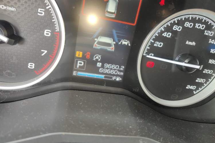 Used Subaru Forester 2019 2.0i Luxury Edition EyeSight Odometer Close Up
