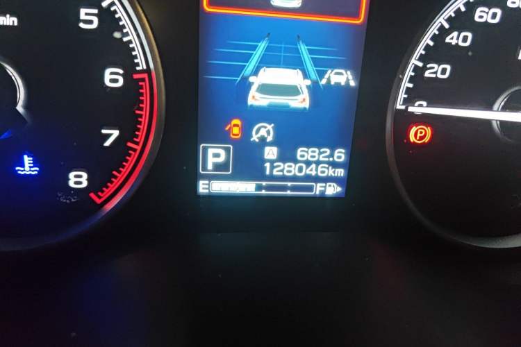 Used Subaru Forester 2019 2.0i Luxury Edition EyeSight Odometer Close Up
