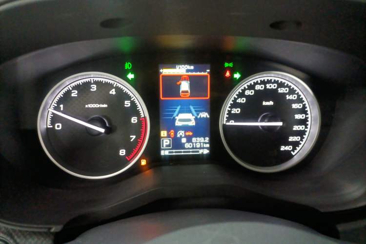 Used Subaru Forester 2019 2.0i Luxury Edition EyeSight Instrument Cluster