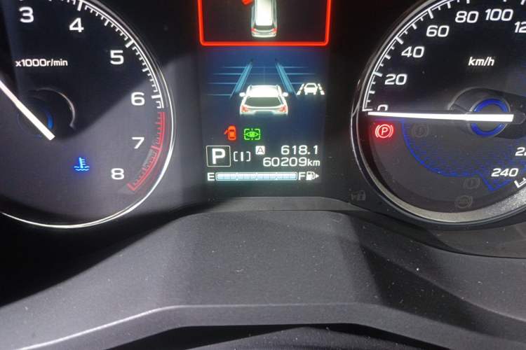Used Subaru Forester 2019 2.0i Smart Engine Flagship Edition EyeSight Odometer Close Up