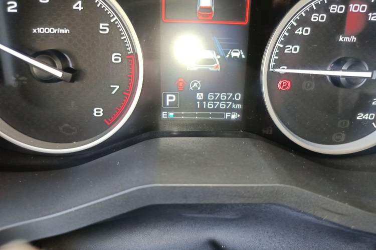 Used Subaru Forester 2019 2.0i Luxury Edition EyeSight Odometer Close Up