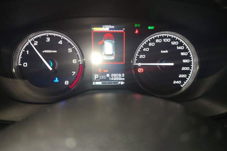 Used Subaru Forester 2019 2.0i Smart Engine Sport Edition Odometer Close Up