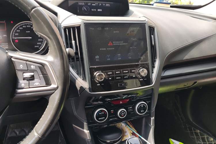 Used Subaru Forester 2019 2.0i Luxury Edition EyeSight Audio And AC Panel
