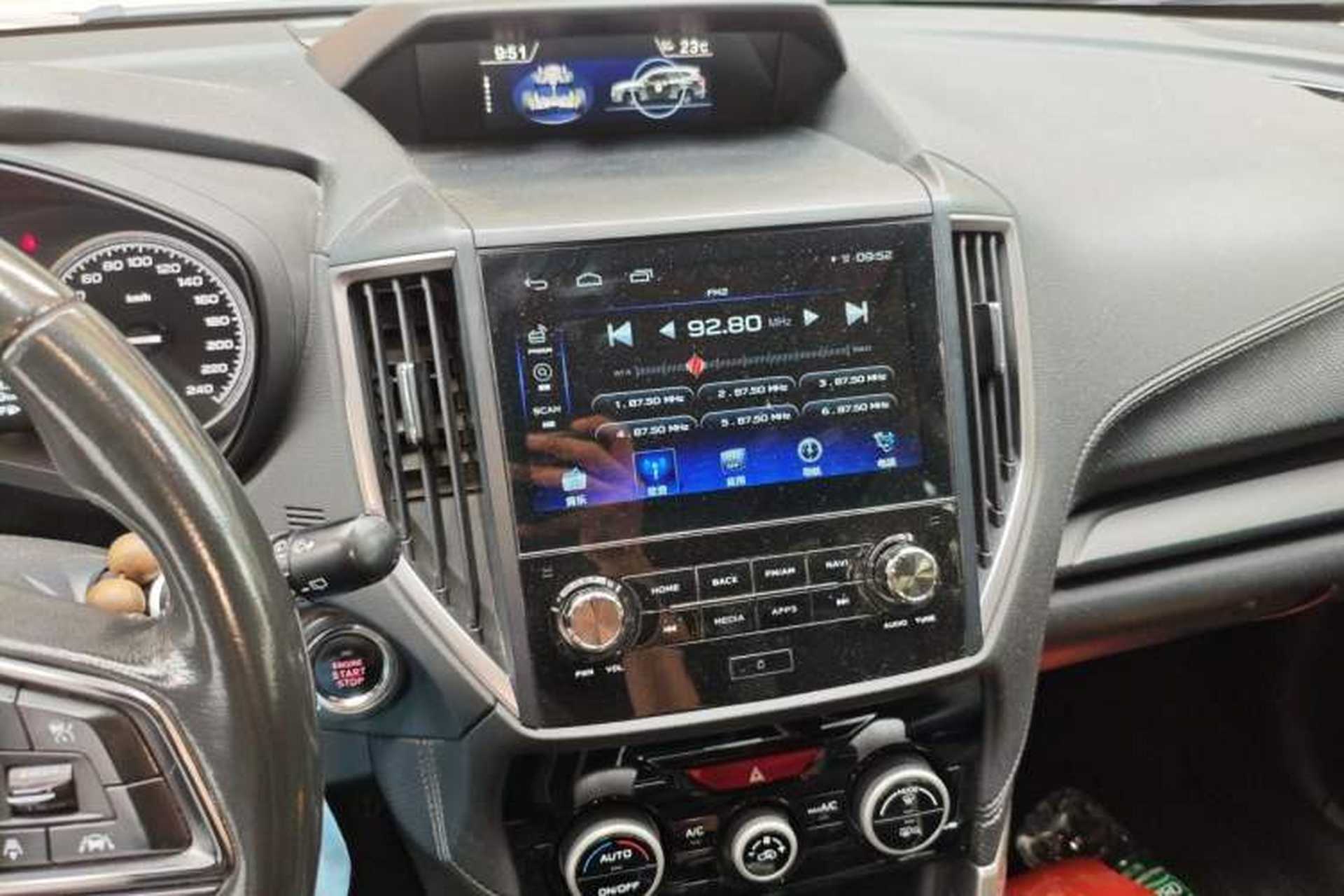 Used Subaru Forester 2019 2.0i Luxury Edition EyeSight Audio And AC Panel