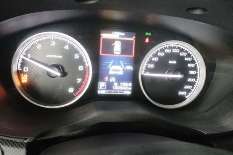 Used Subaru Forester 2019 2.0i Luxury Edition EyeSight Odometer Close Up