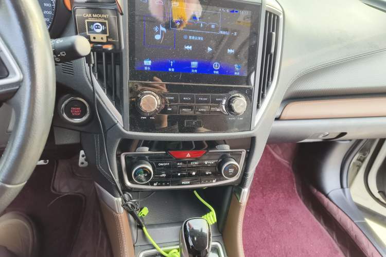 Used Subaru Forester 2019 2.0i e-Boxer Sport Edition EyeSight Audio And AC Panel