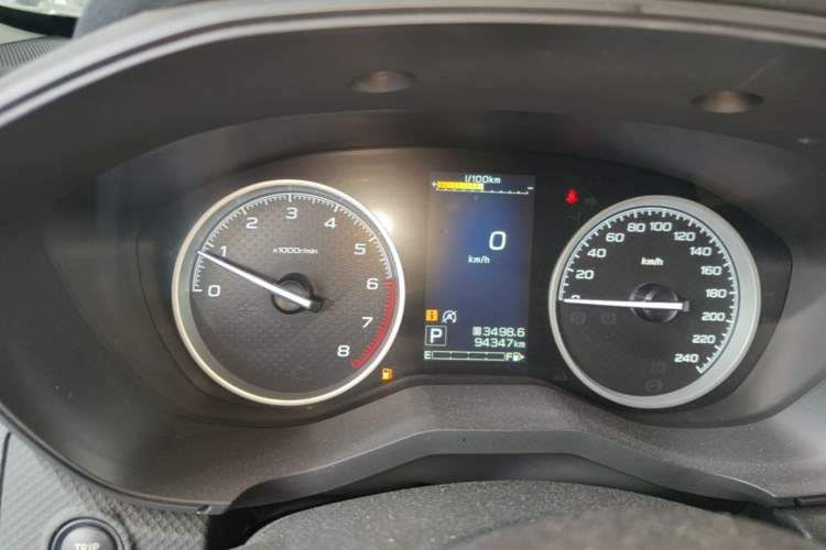Used Subaru Forester 2019 2.0i Luxury Edition EyeSight Instrument Cluster