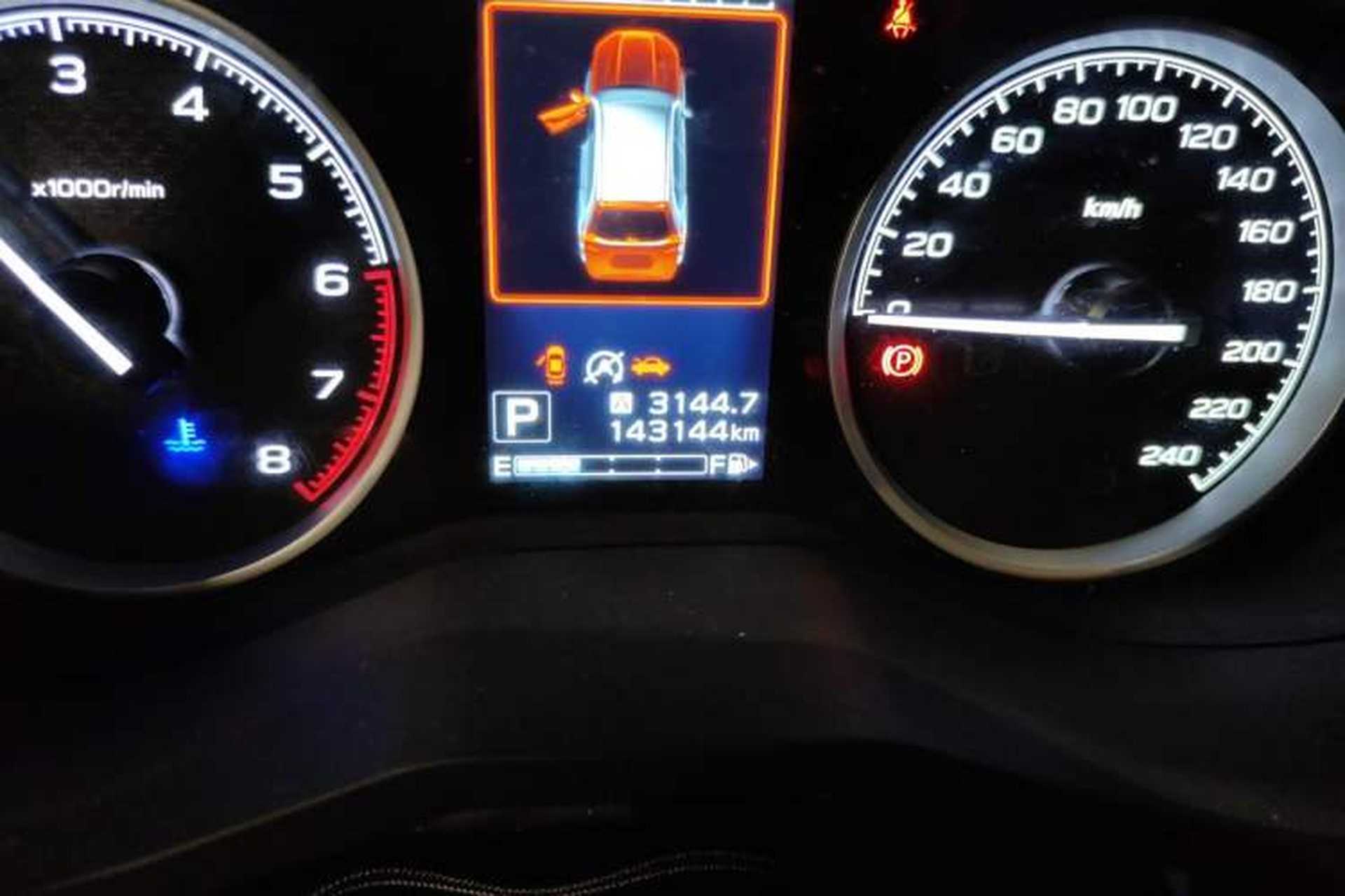 Used Subaru Forester 2019 2.0i Luxury Edition EyeSight Odometer Close Up