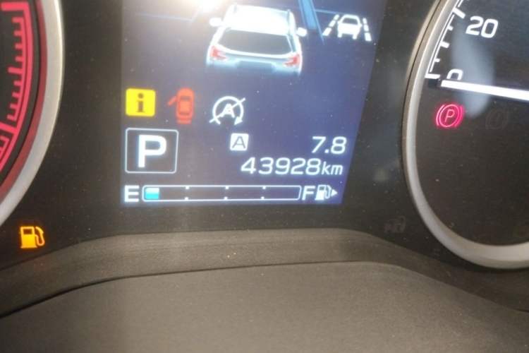 Used Subaru Forester 2019 2.0i Luxury Edition EyeSight Odometer Close Up
