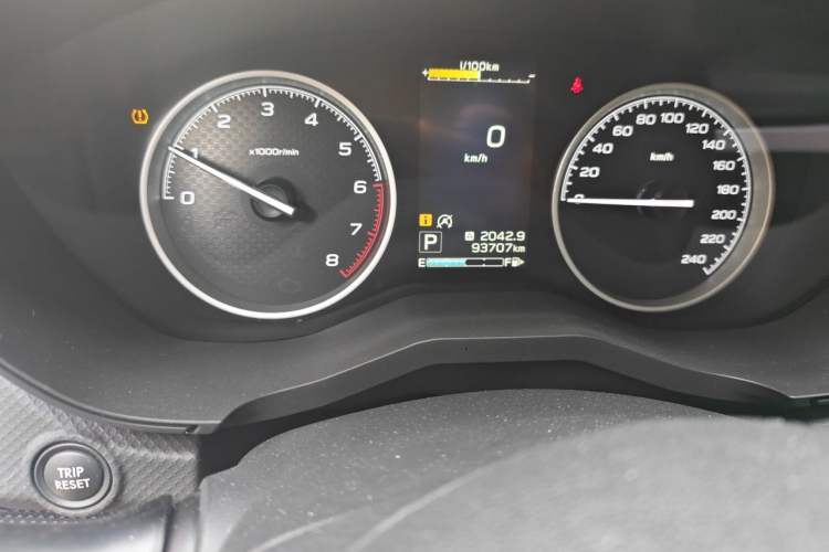 Used Subaru Forester 2019 2.0i Luxury Edition EyeSight Odometer Close Up