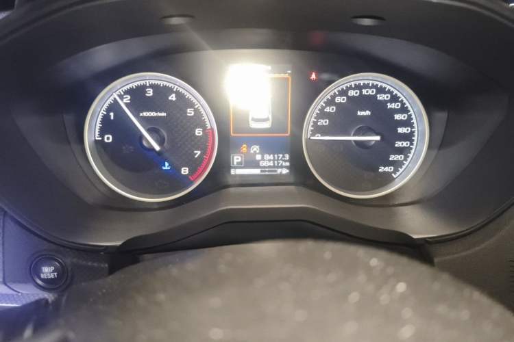 Used Subaru Forester 2019 2.0i Luxury Edition EyeSight Odometer Close Up