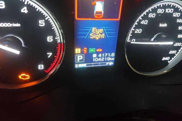 Used Subaru Forester 2019 2.0i Smart Engine Flagship Edition EyeSight Odometer Close Up