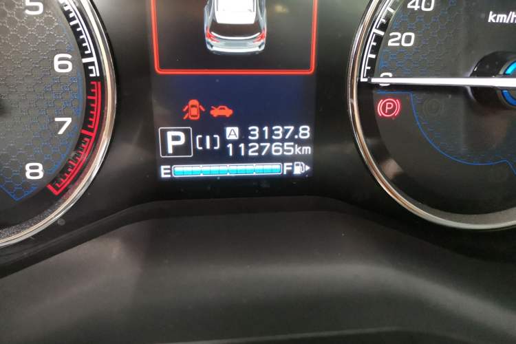 Used Subaru Forester 2019 2.0i Smart Engine Sport Edition Odometer Close Up
