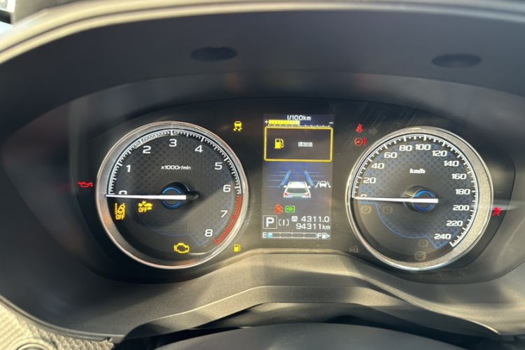 Used Subaru Forester 2019 2.0i Smart Engine Flagship Edition EyeSight Odometer Close Up