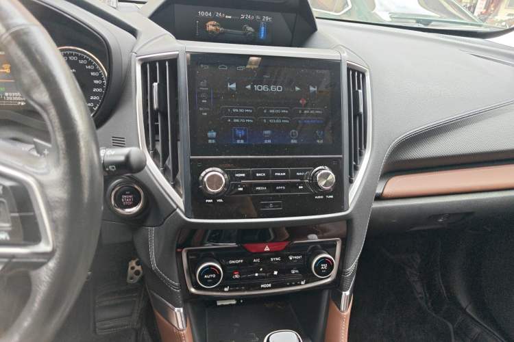Used Subaru Forester 2019 2.0i Smart Engine Flagship Edition EyeSight Audio And AC Panel