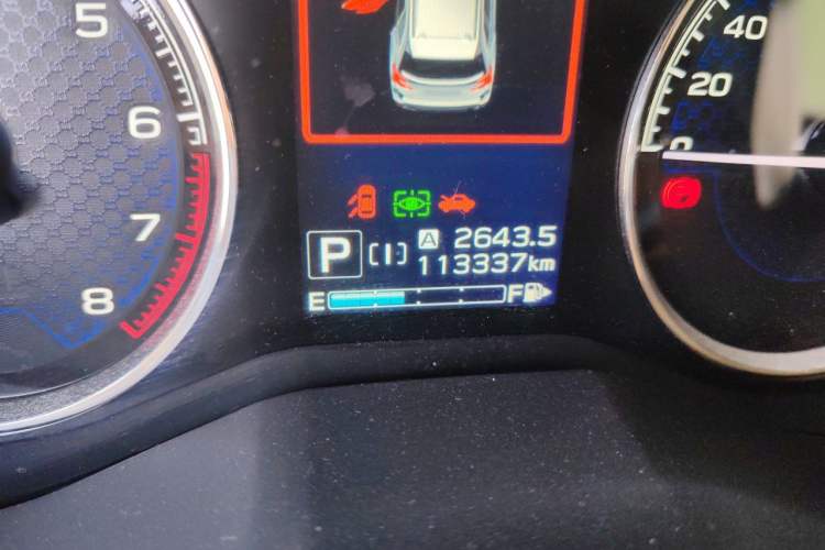 Used Subaru Forester 2020 2.0i e-Boxer Flagship Edition with EyeSight Odometer Close Up