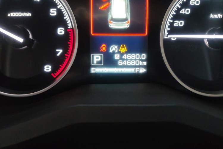 Used Subaru Forester 2020 2.0i Luxury Edition EyeSight Odometer Close Up