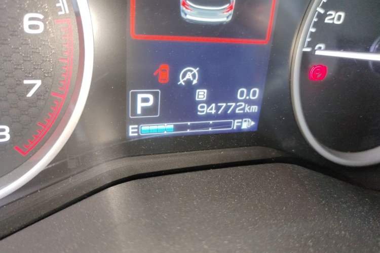 Used Subaru Forester 2020 2.0i Luxury Edition EyeSight Odometer Close Up